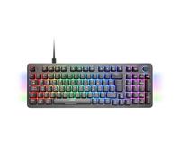 Mars Gaming MKPRO, Teclado Mecánico Gaming Completo, RGB Chroma, Switches Hot-Swap Mecánicos, Antighosting, Rueda de Control, Software Avanzado, Multiplataforma, Switch Silent, Español, Negro