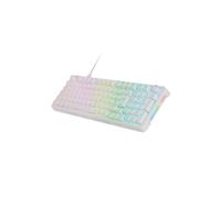 Mars gaming mkprowyfr teclado juego usb azerty francés blanco