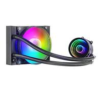 Mars Gaming ML-ONE120, Refrigeración Líquida CPU, TDP 200 W, Espejo Infinito, Ventilador FRGB Silencioso, Multisocket Universal, Negro