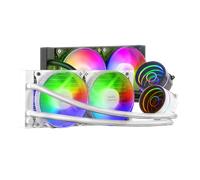 Mars Gaming ML-ONE240, Refrigeración Líquida CPU, TDP 400W, 2 Ventiladores FRGB, Refrigeración Líquida Gaming FRGB Negro o Blanco