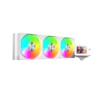 Mars Gaming Refrigeración líquida AIO ML-VISION360 360mm TDP 600W 3x ARGB LCD IPS Blanco