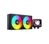 Mars Gaming ML-VISIONII240 Refrigeración Líquida AiO 500W TDP 2x Ventiladores 120mm ArGB Pantalla LCD Negro