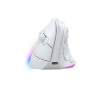 Mars Gaming MMSKW | Ratón Gaming Inalámbrico Vertical 8400 DPI White