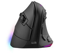 Mars Gaming MMSKW | Ratón Gaming Inalámbrico Vertical 8400 DPI White