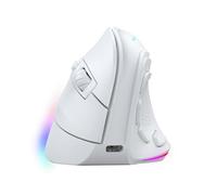Ratón Gaming Ergonómico Inalámbrico Mars Gaming MM-SK/ Hasta 8400 DPI/ Blanco