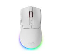 Mars Gaming Mm-t3 Ratón Inalámbrico Rgb Óptico Bluetooth 5.0 14400 Dpi Switches Huano Blanco