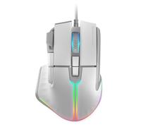 Ratón Gaming Mars Gaming MM-XT/ Hasta 12800DPI/ Blanco