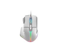 Ratón Gaming Mars Gaming MM-XT/ Hasta 12800DPI/ Blanco