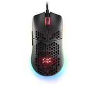 Mars Gaming MMAX, Ratón Gaming Ultraligero 69g, Sensor PixArt 12400DPI, RGB Chroma, 7 Botones Programables, Switches HUANO, Cable Feather, Windows/Linux/Mac/PS4/PS5/ Xbox One/Xbox Series X-S, Negro