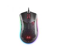 Mars Gaming MMEX, Ratón Gaming Premium 32000 dpi, Sensor PixArt 3389PRO, Switches Ópticos Ultra Rápidos, Diseño Hive Ultraligero 75g, RGB Chroma, 7 Botones, Software, Negro