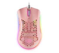 Mars Gaming MMEX Ratón Gaming RGB 32000DPI Rosa