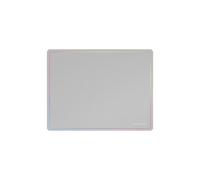 Mars Gaming - MMP124, Alfombrilla Gaming 360x260mm, Diseño de Bordes Rainbow, Base Antideslizante de Caucho Natural, S - MMP124W