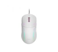 Mars Gaming MMPRO, Ratón Gaming Profesional RGB 32000 dpi, Sensor PixArt 3335PRO, Ambidiestro con Botones Laterales Extraíbles, Switches Mecánicos Kailh, Ultraligero 70g, Software, Blanco