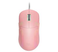 Ratón gaming mars gaming mmpro/ hasta 32000 dpi/ rosa