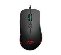 Mars Gaming MMRM, Ratón Gaming Oficial Real Madrid, Ergonómico, PC/PS4/PS5/XBOX