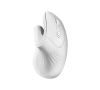 Mars Gaming MMW-ERGOPRO, Ratón Inalámbrico Ergonómico Vertical, Diseño Plegado, Sensor Óptico 3200DPI, Switches Huano, Receptor Inalámbrico 2.4GHz, Compatibilidad Multiplataforma, Blanco