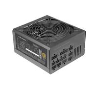 Mars Gaming MPB1000P, Fuente Alimentación Modular ATX 3.0 1000W, 10 Años Seguridad, 80Plus Gold, Ventilador 14cm AI-RPM, Condensadores Japoneses, Soporte PCIe 5.0 y APFC, Tecnología DC-DC y SMD, Negro