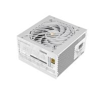 Mars Gaming MPB1000SI, Fuente Alimentación PC ATX 1000W, 7 Años de Garantía, 80Plus Gold 90%, Ventilador SI Extreme Silence con Núcleo de Cobre y Aluminio, Tecnologías AI2-RPM, DC-DC y SMD, Blanco