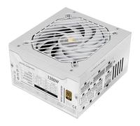 Mars Gaming MPB1200PSI, Fuente de Alimentación PC Full Modular 1200W, 10 Años de Garantía, 80Plus Gold 90%, Ventilador SI Extreme Silence, Tecnologías AI2-RPM, DC-DC y SMD, ATX 3.1 y PCIe 5.1 Blanco