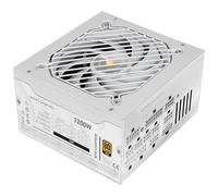 Mars Gaming MPB1200PSI, Fuente de Alimentación PC Full Modular 1200W, 10 Años de Garantía, 80Plus Gold 90%, Ventilador SI Extreme Silence, Tecnologías AI2-RPM, DC-DC y SMD, ATX 3.1 y PCIe 5.1 Blanco