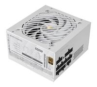 Mars Gaming Mpb650psi Fuente Alimentación 650w Full Modular 80 Plus Gold Atx 3.1 Pcie 5.1 Blanco