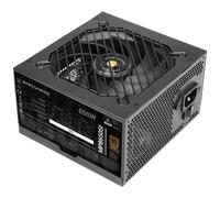 Mars Gaming MPB650SI, Fuente Alimentación ATX 650W, 7 Años Garantía, 80Plus Bronze 230V, 90% Eficiencia, Ventilador SI Extreme Silence con Núcleo de Cobre, Tecnologías AI2-RPM, DC-DC y SMD, Negro