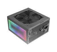 Mars Gaming MPB750S, Fuente Alimentación ATX ARGB 750W, 6 Años de Seguridad, 80Plus Bronze 230V EU, 90% Eficiencia, Ventilador 120mm AI-RPM, Iluminación ARGB MB Control, Tecnologías DC-DC y SMD, Negro