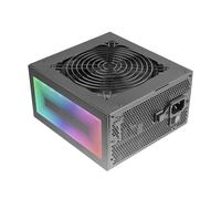 Mars Gaming MPB750S, Fuente Alimentación ATX ARGB 750W, 6 Años de Seguridad, 80Plus Bronze 230V EU, 90% Eficiencia, Ventilador 120mm AI-RPM, Iluminación ARGB MB Control, Tecnologías DC-DC y SMD, Negro