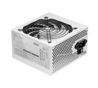 Mars Gaming MPIII550P, Fuente Alimentación ATX 550W, 5 Años de Seguridad, 85% Eficiencia, Sistema Digital APFC, Ventilador FDB 120mm AI-RPM, Tecnologías DC-DC y SMD, Cables Planos Extralargos, Blanco