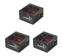 Mars Gaming MPIII550P, Fuente Alimentación ATX 550W, 5 Años Garantía, APFC, Ventilador FDB 120mm AI-RPM, Tecnologías DC-DC y SMD, Condensadores Japoneses 105º, Cables Premium Texturizados, Negro
