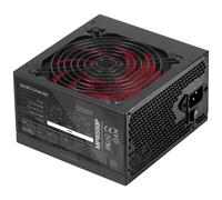 Mars Gaming MPIII550P, Fuente Alimentación PC ATX 550W, 5 Años de Garantía, 85% Eficiencia, Sistema Digital APFC, Ventilador FDB 120mm AI-RPM, Tecnologías DC-DC y SMD, Cables Planos Extralargos,