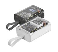 Powerbank 10000mAh Mars Gaming MPK-10K/ 22.5W/ Blanca