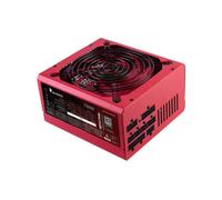 Mars Gaming MPVU750M, Fuente Alimentación Full Modular 750W ATX, 10 Años Garantía, 80Plus Silver +87% Eficiencia, Ventilador 140mm FDB con Tecnología AI-RPM, Condensadores Japoneses 105º, Rojo