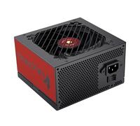 Mars Gaming MPVU750SI, Fuente Alimentación ATX 750W, 10 Años Seguridad, 80 Plus Silver, +87% Eficiencia, Tecnologías AI2-RPM, DC-DC y SMD, PFC-Activo, Condensadores Japoneses Toshin Kyogo 105º, Rojo