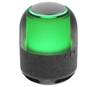 Mars Gaming MS-FLOW, Altavoz Portátil Bluetooth 15W, Iluminación Orbilight RGB 360°, Sonido Potente con Driver DeepBass 57mm, Altavoz Gaming Compacto con Bluetooth 5.3 y MicroSD, Altavoz en Negro,