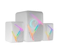 Altavoces mars gaming ms-h21/ 35w/ 2.1/ blancos