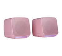 Mars Gaming MS-PRO Altavoces RGB Flow con Caja de Control 10W Rosa