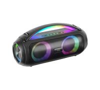 Mars Gaming MS-Pulse Altavoz Portátil Bluetooth 5.3 RGB 50W Negro