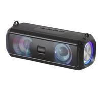 Mars Gaming MSB-XT, Altavoz Portátil + Barra de Sonido 2en1, Iluminación RGB Dinámica, Sistema de Sonido 4 Drivers 20W, Altavoz Bluetooth 5.3 + AUX/MicroSD/USB/Radio FM, Negro