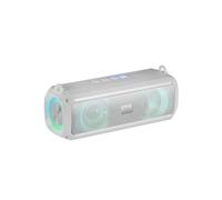 Mars Gaming MSB-XT, Altavoz Portátil + Barra de Sonido 2en1, Iluminación RGB Dinámica, Sistema de Sonido 4 Drivers 20W, Altavoz Bluetooth 5.3 + AUX/MicroSD/USB/Radio FM, Blanco