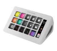 Mars Gaming MSD-ONE, Control Deck Slim, 15 Teclas LCD Personalizables, Pantalla LCD Ampliada, Software de Control y Plug-ins, Control Deck Compacto con Diseño Slim Ergonómico, Windows y MacOS, Blanco