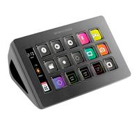 Mars Gaming MSD-ONE, Control Deck Slim, 15 Teclas LCD Personalizables, Pantalla LCD Ampliada, Software de Control y Plug-ins, Control Deck Compacto con Diseño Slim Ergonómico, Windows y MacOS, Negro