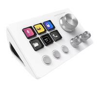 Mars Gaming MSD-TWO Control Deck Compacto 6 Teclas LCD Personalizables 3 Ruedas Windows MacOS Blanco