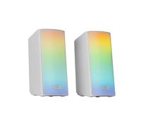 Altavoces Mars Gaming MSRGB2W/ 15W/ 2.0/ Blancos