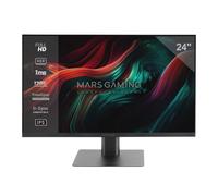 Mars Gaming MV-24, Monitor 24” IPS FHD 120Hz, HDR10 1ms, FreeSync y G-Sync, Monitor PC con Altavoces Integrados, Inclinación 25°, Low Blue Light y Flicker Free, HDMI + DisplayPort + Jack 3.5mm, Negro