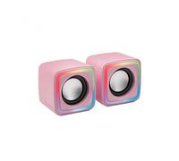 Altavoces mars gaming mscubep premium 8w rosa