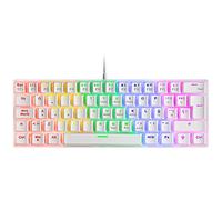 Mars Gaming T. Mecanico MK60 Rainbow. White