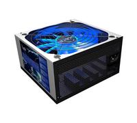 MARSGAMING MPZE750 - Fuente de alimentación gaming para PC (750 W, 80 plus silver, PFC activo, modular, 10 sistemas de protección, iluminación LED, ventilador 14 cm), color blanco
