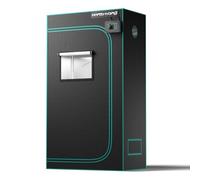 MARS HYDRO Carpa de cultivo de 90 x 50 x 160 cm, para interior de Mylar reflectante, hidropónica, bandeja extraíble, para plantas y espacios