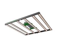 MARS HYDRO FC-E4800 - Luz LED plegable para crecimiento de 4 x 4 pies, barra de luz de crecimiento de espectro completo, 480 W, control remoto